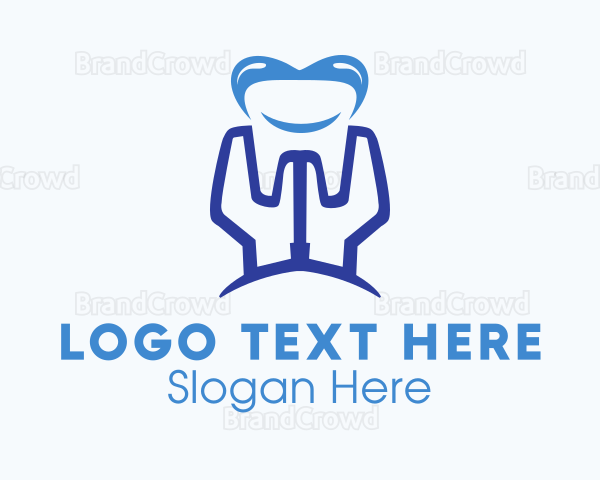 Blue Tooth Implant Logo