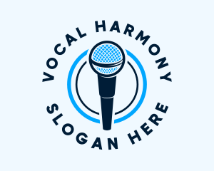 Voice - Audio Voice Microphone logo design