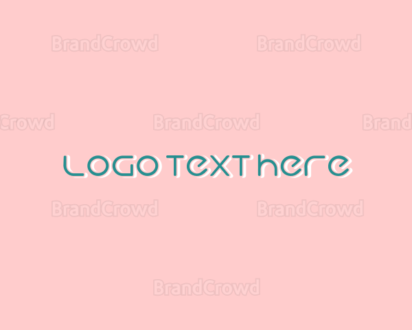 Thin Technology Fashion Logo