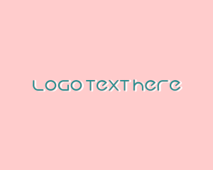 Retro - Thin Technology Fashion logo design