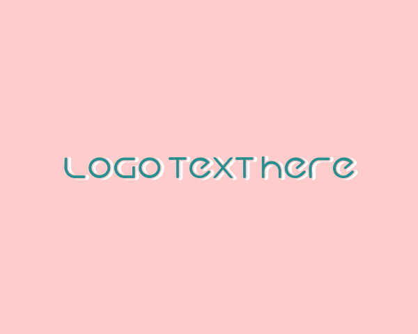 Beach - Thin Technology Fashion logo design