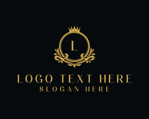 High End - Luxury Royal Crown logo design