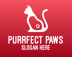 Cat Food Health logo design