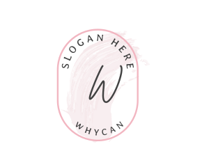 Watercolor - Feminine Cosmetic Watercolor logo design