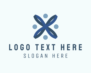 Refrigeration - Cooling Ribbon Business logo design