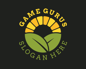 Agriculture Leaf Farm Logo