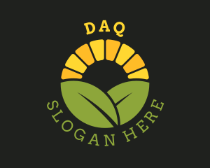 Agriculture Leaf Farm Logo