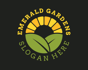 Agriculture Leaf Farm logo design