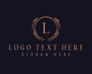 Elegant - Elegant Wreath Decor logo design