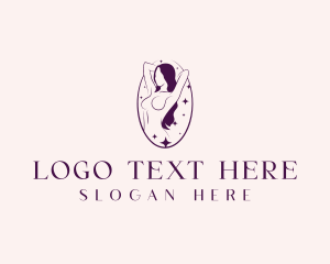 Dermatology - Woman Body Sexy logo design