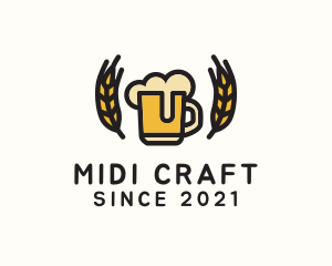 Craft Beer Bar logo design