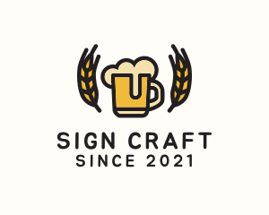 Craft Beer Bar logo design