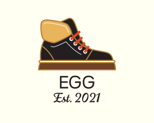 Shoe Cleaning - Leather Winter Boots logo design