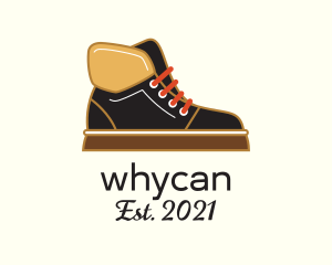 Shoe Repair - Leather Winter Boots logo design