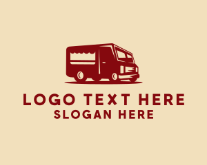 Van - Food Truck Kitchen logo design