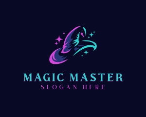 Magic Wizard Hat  logo design