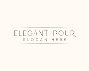 Elegant Fashion Beauty logo design