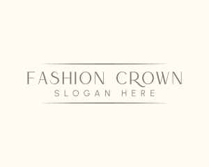 Elegant Fashion Beauty logo design