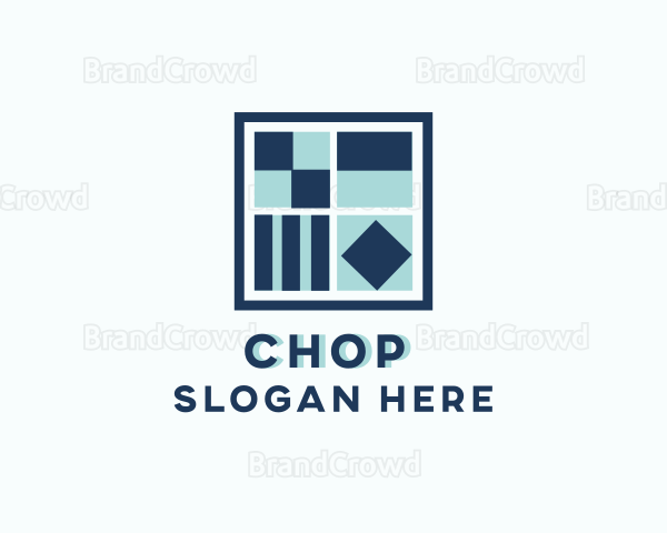 Tile Pattern Floor Logo