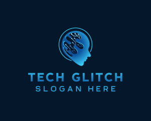 Artificial Intelligence Tech logo design