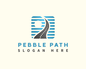 Road Way Path logo design