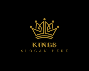 Elegant Royal Crown logo design