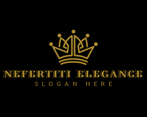 Elegant Royal Crown logo design