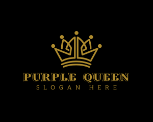 Elegant Royal Crown logo design