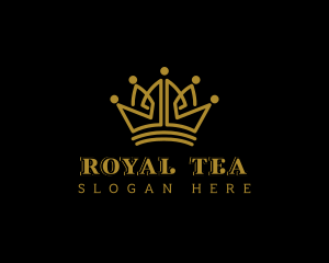 Elegant Royal Crown logo design