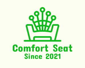 Chair - Green Chair Bench logo design