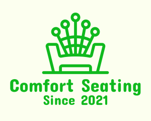 Green Chair Bench logo design