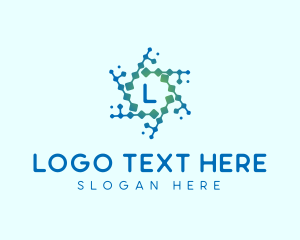 Lab - Science Star Network logo design