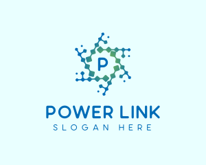 Synergy - Science Star Network logo design