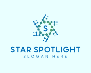 Science Star Network logo design