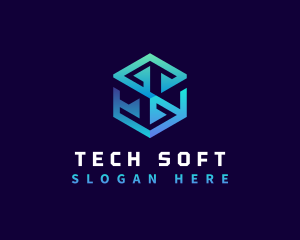 Software - Technology Software Cube logo design