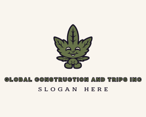 Organic Cannabis Weed  Logo