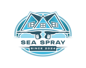 Pressure Wash Sanitation logo design