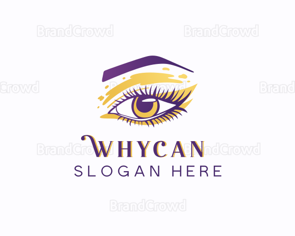 Beautician Eyelash Extension Logo