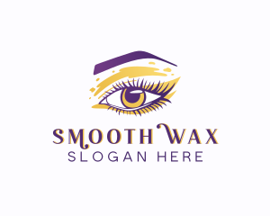 Beautician Eyelash Extension logo design