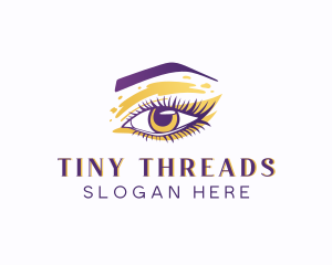 Beautician Eyelash Extension logo design