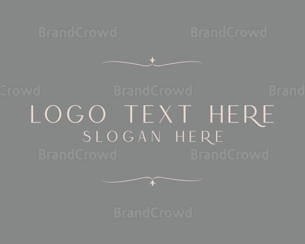 Luxury Wedding Stylist Logo