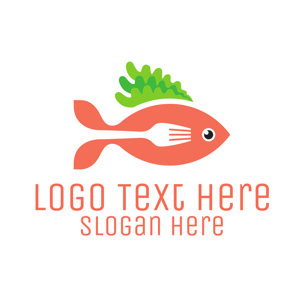 Fish & Fork Seafood Restaurant Logo BrandCrowd Logo Maker