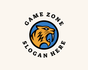 Saber Tooth Tiger  logo design