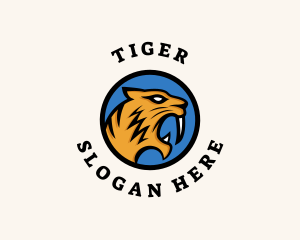 Saber Tooth Tiger  logo design