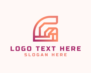 Gradient - Modern Innovation Tech Letter G logo design