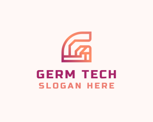 Modern Innovation Tech Letter G logo design