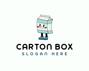 Carton - Dairy Milk Carton logo design