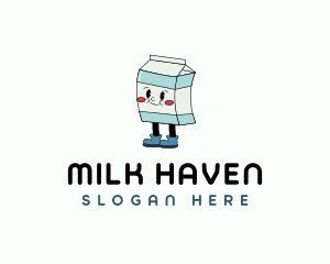 Dairy - Dairy Milk Carton logo design