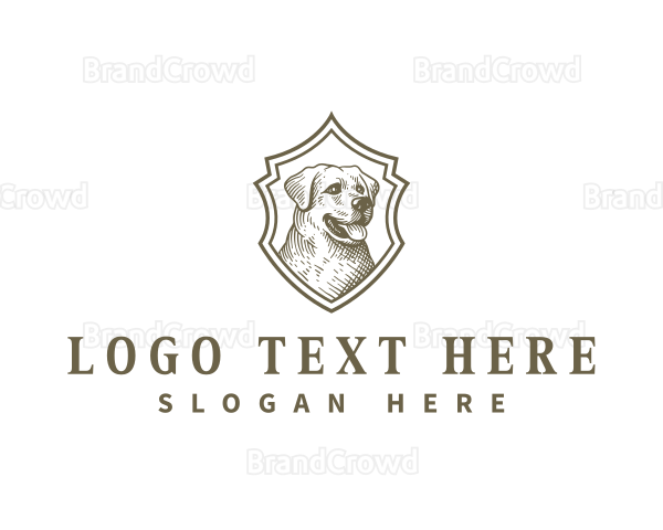 Labrador Dog Breeder Logo