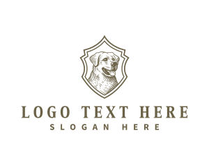 Labrador Dog Breeder logo design